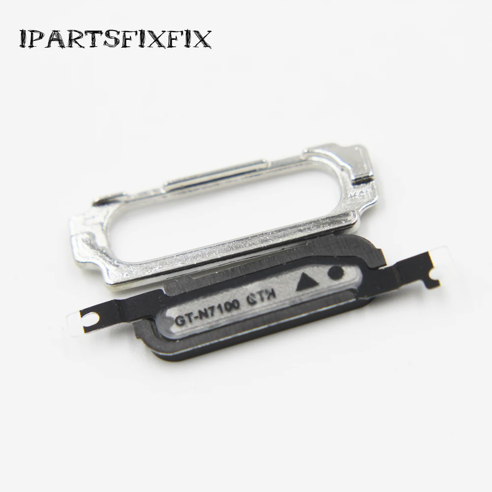 White/Black home button keypad Replacement lock frame For Samsung Note 2 N7100 N7105 i317 | Мобильные телефоны и