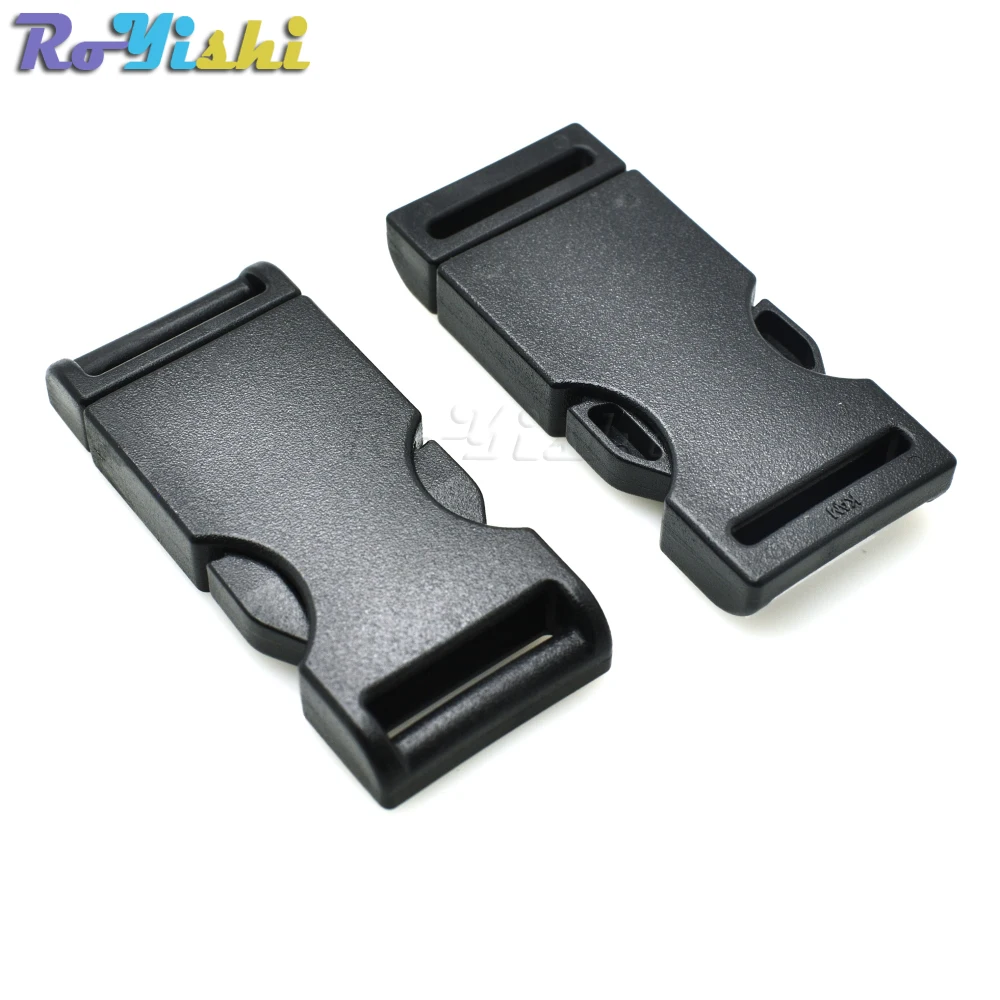 1000pcs/pack 3/4&quot(20mm) Simple Style Plastic Side Release Buckle for Tactical Backpack Straps Black | Дом и сад