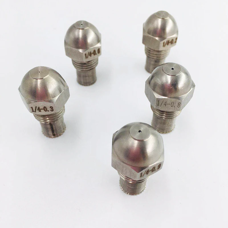 1/4 stailess steel gas burner nozzle air atomizing jet Misting oil mist fog spray | Дом и сад
