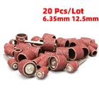 Шлифовальные ленты Dremel, 20 шт.лот, шлифовальный барабан, роторный инструмент, сверла для ногтей, набор электрических инструментов, абразивная наждачная бумага