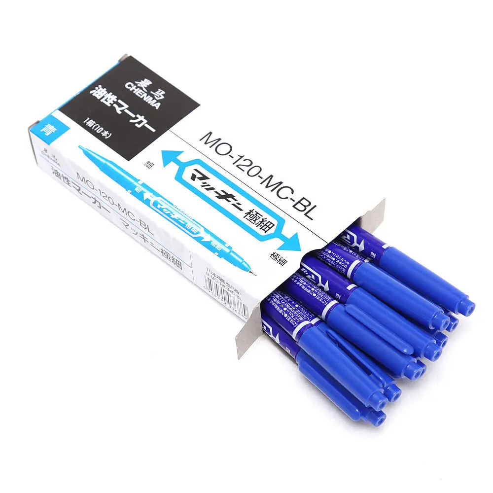 30 шт. профессиональная ручка для переноса татуировок черная двойная татуировка