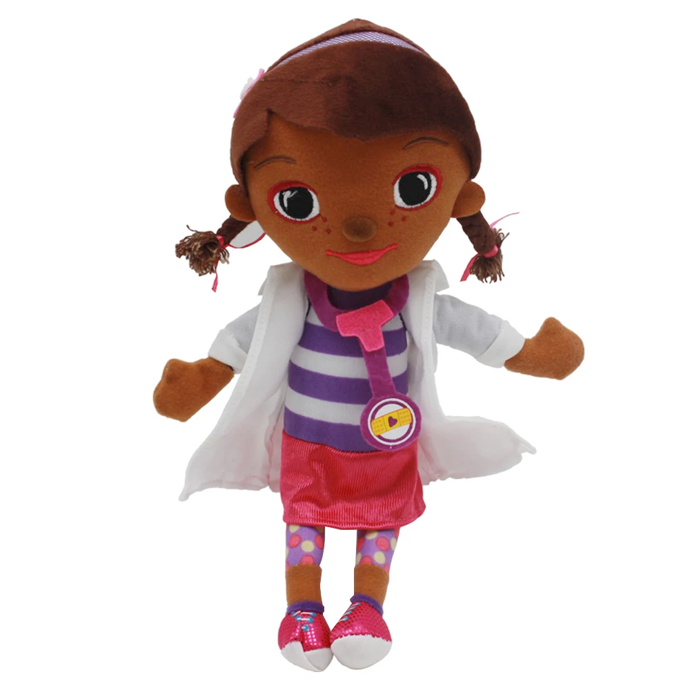 SONCOT Mcstuffins Клиника плюшевая кукла McStuffins Stuffy Lambie Hallie животные игрушка Brinquedo детский