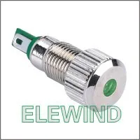 

ELEWIND 8 мм никелированный латунный Световой индикатор (PM081F-D/G/12-24V/N)