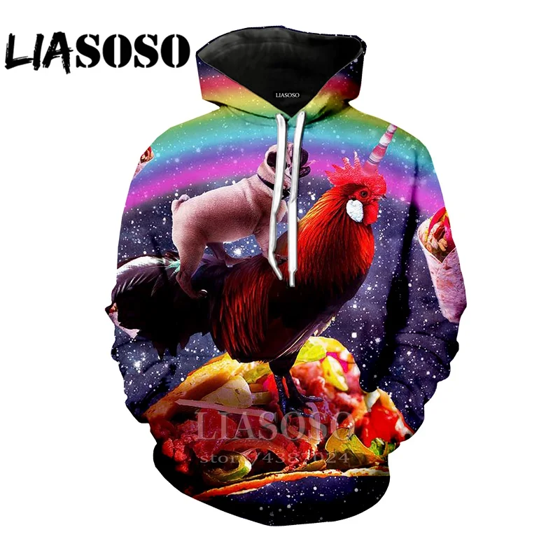 LIASOSO Для мужчин/Для женщин Объёмный рисунок (3D принт) забавная homme для собаки в