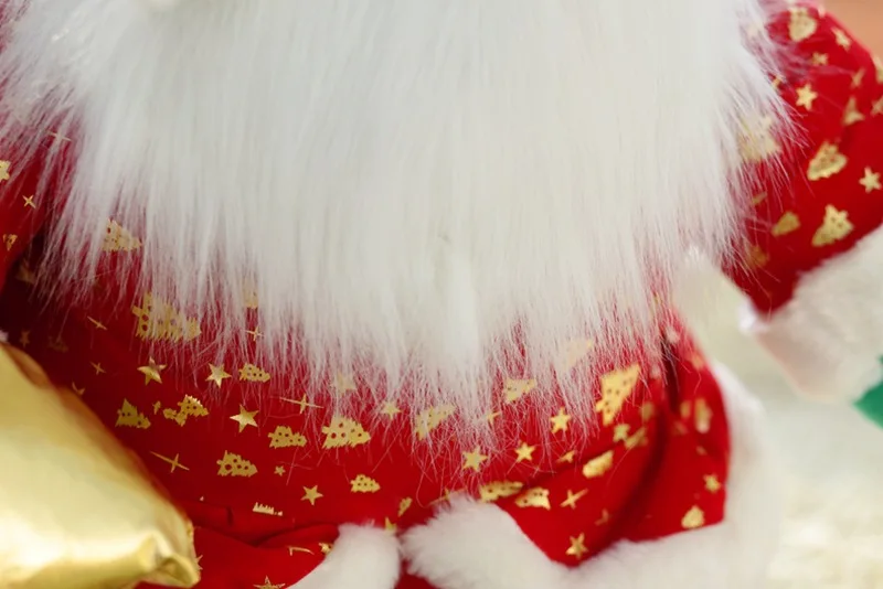 Мультфильм Санта Клаус подушка кукла для рождества Рождественские подарки diy