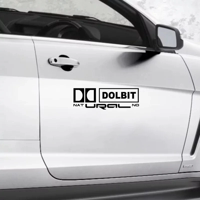 CK2322#30*10см наклейки на авто DOLBIT NATURAL NO водонепроницаемые машину наклейка для
