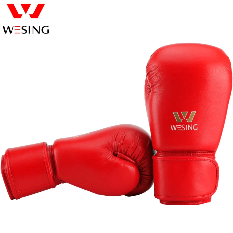 Боксерские перчатки Wesing AIBA мужские тренировочные для соревнований бокса|boxing