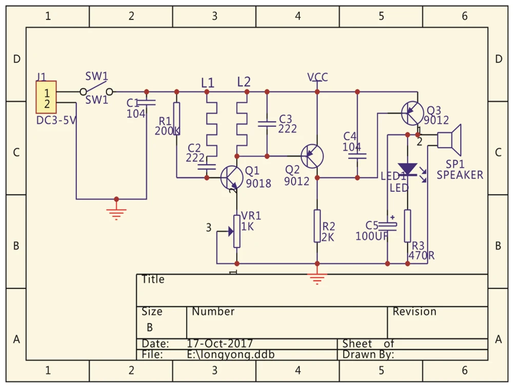 DIY Kit детектор металла Комплект Электронный комплект DC 3 V-5 V 60 мм Бесконтактный Сенсор модуль DIY электронные детали детектор металла