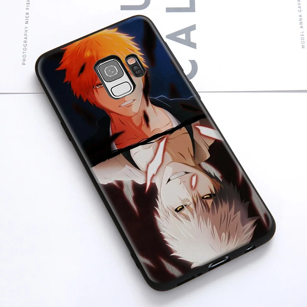 WEBBEDEPP Bleach Аниме мягкий чехол для Samsung Galaxy S10 S10e S9 S8 Plus S7 S6 Edge &amp J6 2018 Note 10 9 8 |