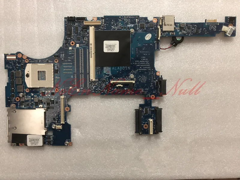 Материнская плата для ноутбука hp 8770 Вт материнская DDR3 688745 001 501 601|Материнские