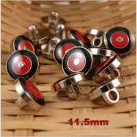 30pcslot fashion silver edge two tone shirt shank buttons plasticplastic sewing buttonsapparel jewelry setsss 7091