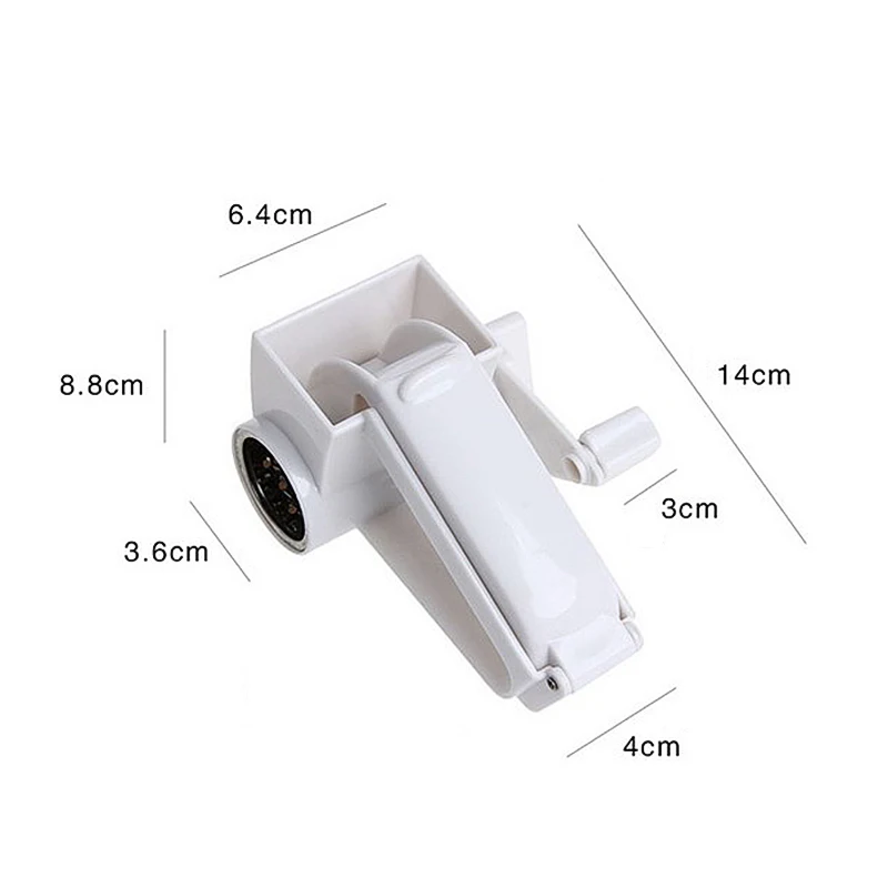 Stainless Steel Rotary Cheese Grater Food Grade Cheese Shredder Cheese Butter Slicers Nut Garlic Grinder Kitchen Accessories