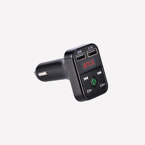 Автомобильный комплект громкой связи, беспроводной Bluetooth, fm-передатчик, ЖК-дисплей, Автомобильный MP3-плеер, USB зарядное устройство, fm-модулятор, автомобильные аксессуары - Формат цифровых медиаданных: Black