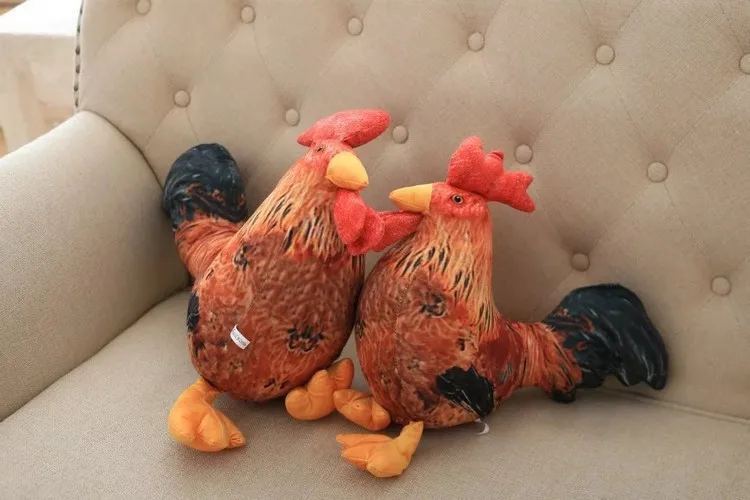 Stuffed Toys For Children Stuffing Large Girl Doll Cute Soft Toy Sleeping Home Pillow Stuffed Toy Chicken Cushion Cock Hen Chick