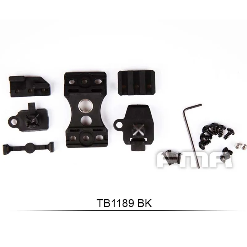 FMA шлем UTK аксессуар крепление BK TB1189 Тактический направляющая аксессуары фонарик