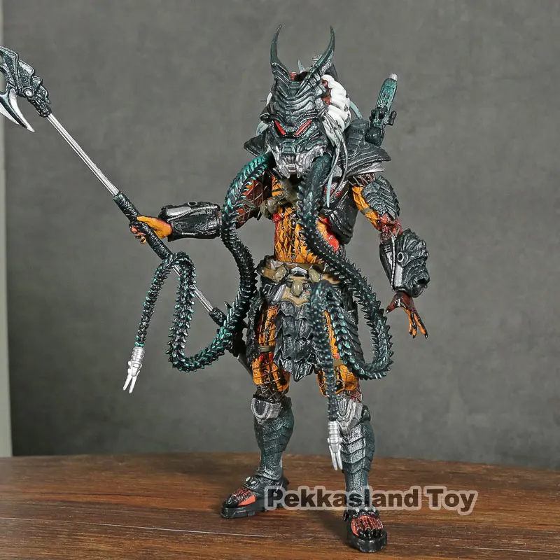 NECA Predator Clan Leader Alien Hunter 7 дюймов экшн фигурка Ultimate Deluxe Коллекционная модель
