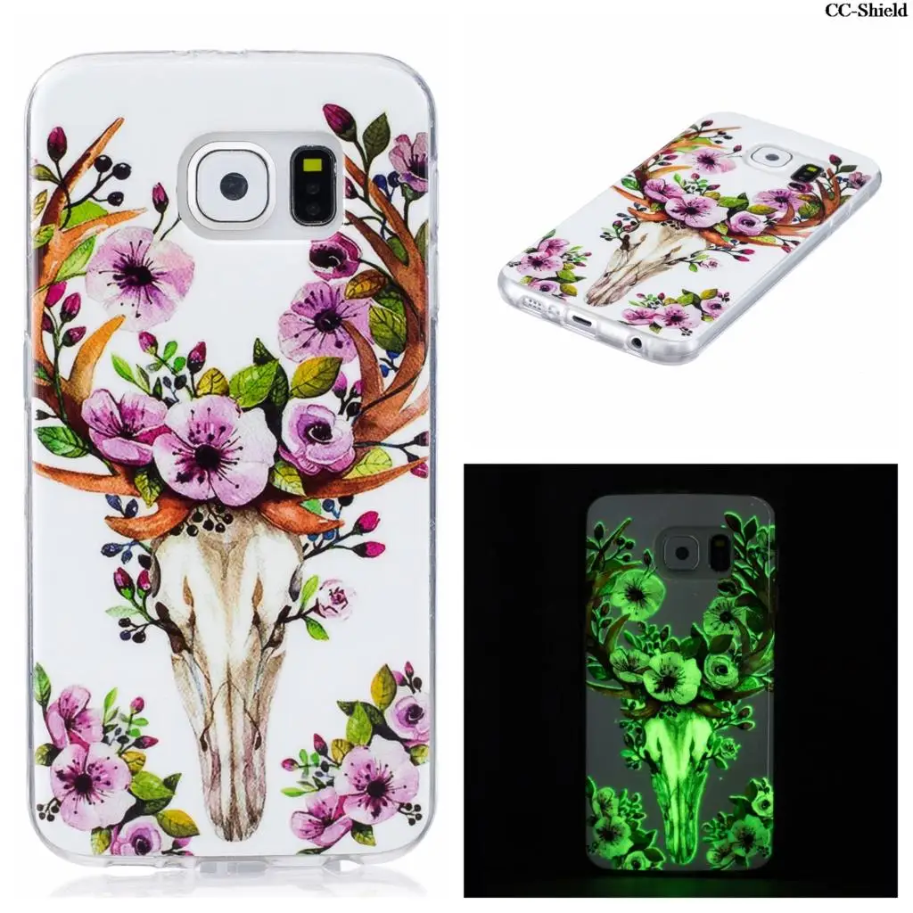 Luminous Case for Samsung Galaxy S6 S 6 SM-G920F SM-G920FD SM-G920W8 SM-G920i SM G920F G920i G920FD G920W8 TPU Soft phone case |