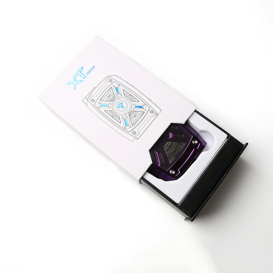 Оригинальный Teslacigs XT 220 Вт коробка мод Tesla xt220 электронная сигарета vape teslacig TC vaping fit