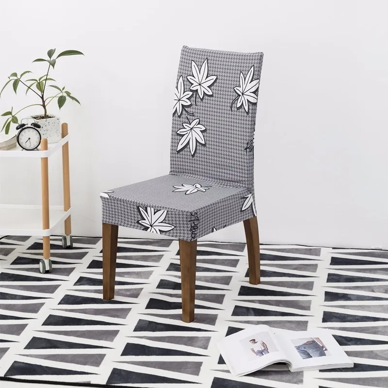 Съемный чехол для стула с цветочным принтом эластичные Чехлы ресторанов свадеб