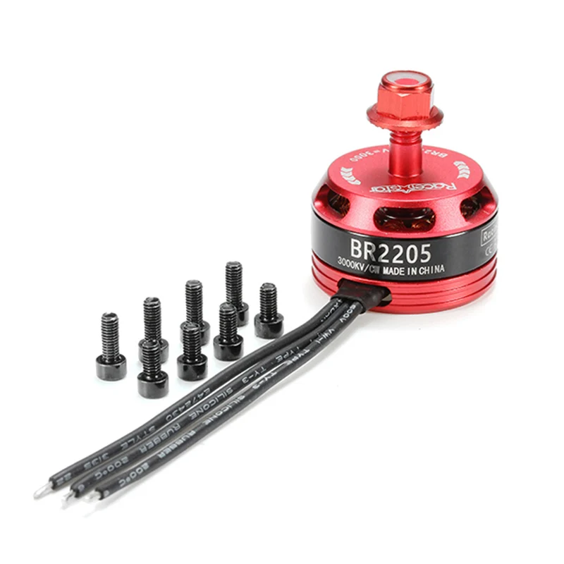 Racerstar Racing Edition 2205 BR2205 3000KV 2-4S бесщеточный двигатель для X180 X210 X220 FPV Гоночная рама для RC дронов DIY