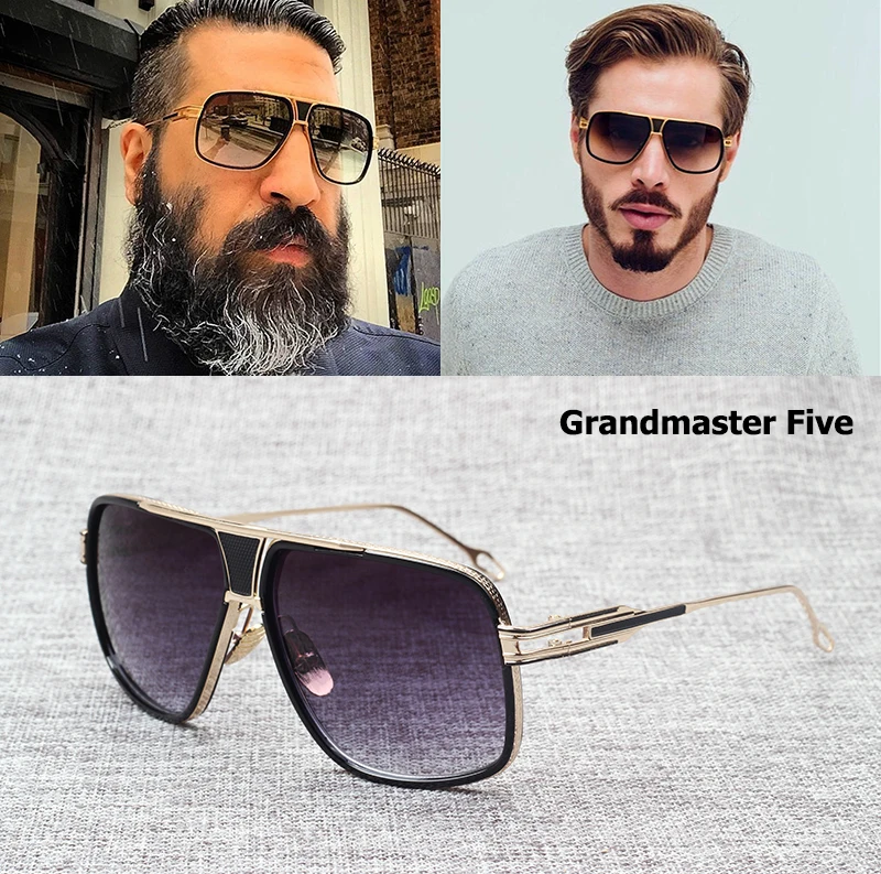 

JackJad Fashion Brand Design Grandmaster Five Aviation Sunglasses Men Women Vintage Classic Quality Sun Glasses Oculos De Sol