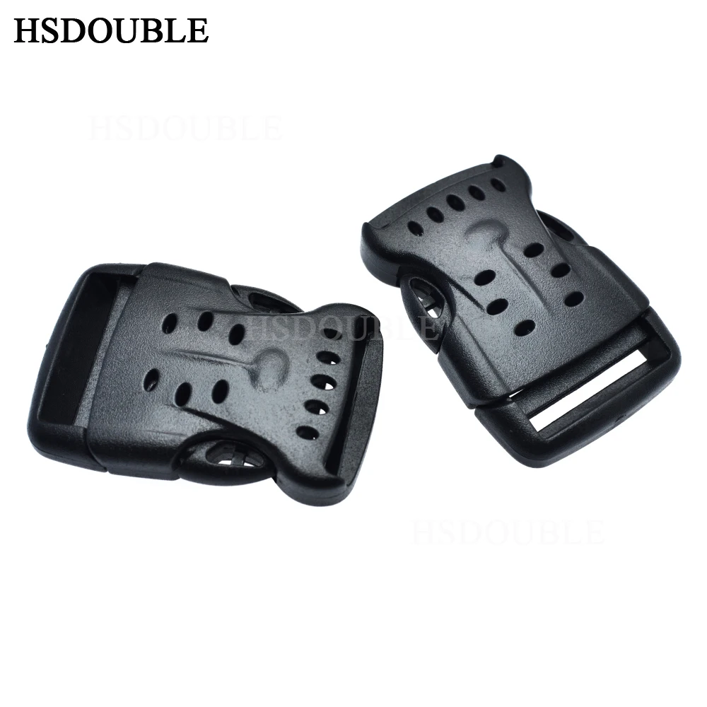 

Plastic Multi-Hole Arched Buckle For Outdoor Sports Travel Bag