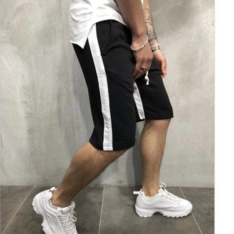Летние Новые мужские спортивные шорты большого размера casual повседневные