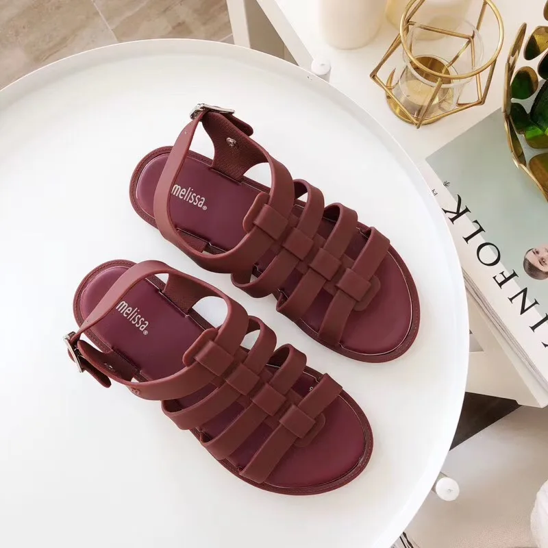 Новинка 2020 женские сандалии Melissa новинка прозрачные ромперы на платформе лидер