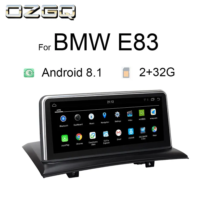 OZGQ Android 8 1 система IPS экран автомобильный GPS навигация Мультимедиа Радио плейер