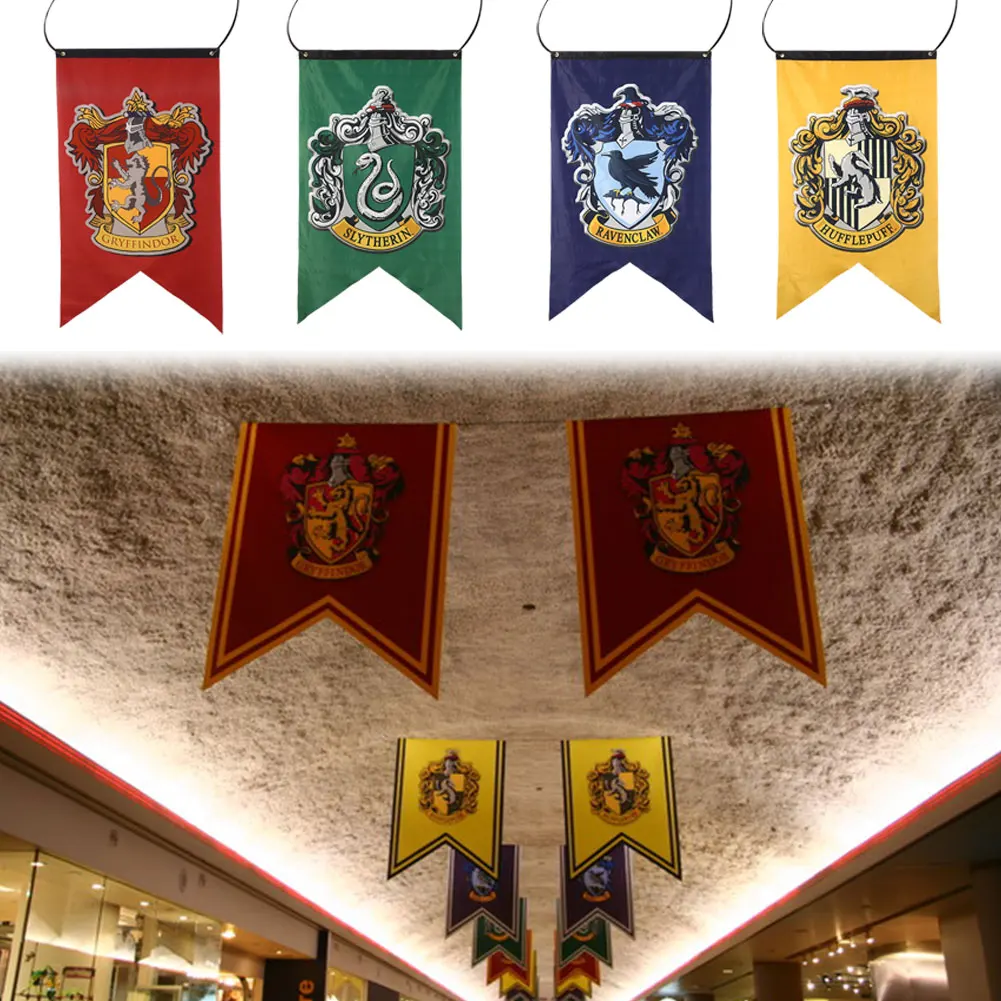 Гарри дом баннеры флаг приспособления для декора вечеринки Флаг Колледжа