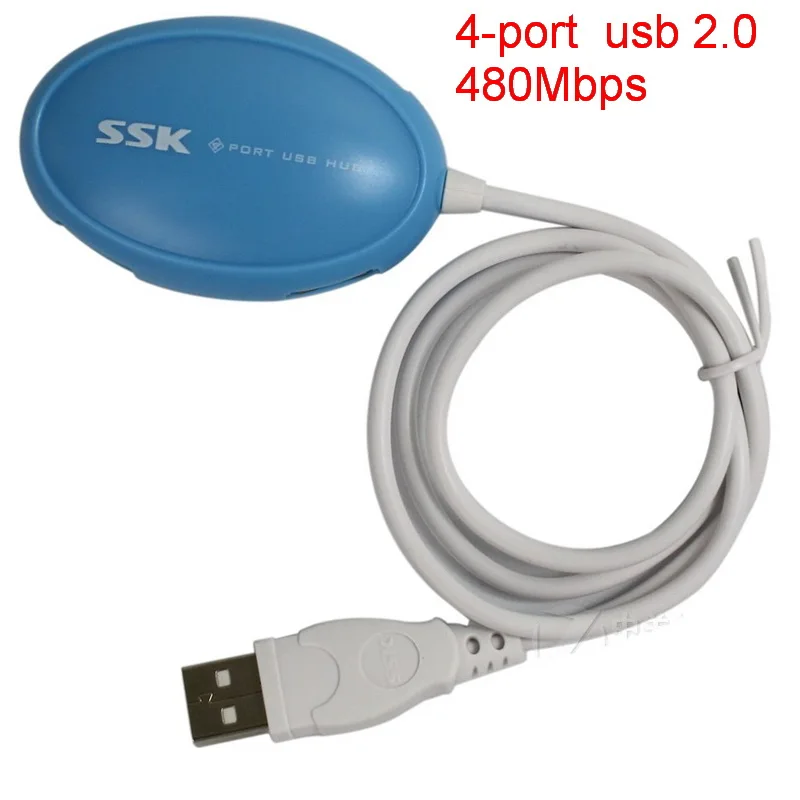 Оригинальный 4 портовый usb 2 0 концентратор micro с разъемом питания микро сплиттер