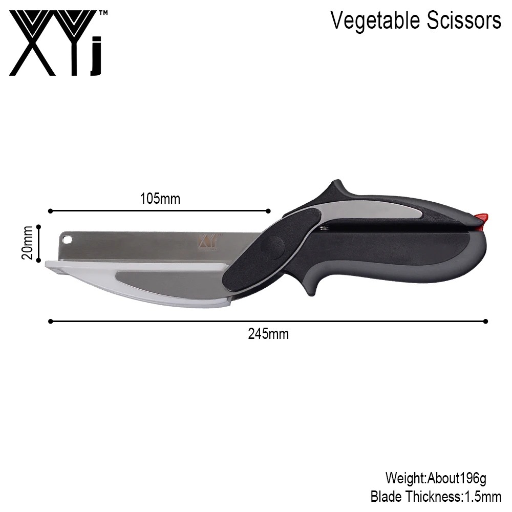 XYj универсальный нож из нержавеющей стали кухонная принадлежность для резки