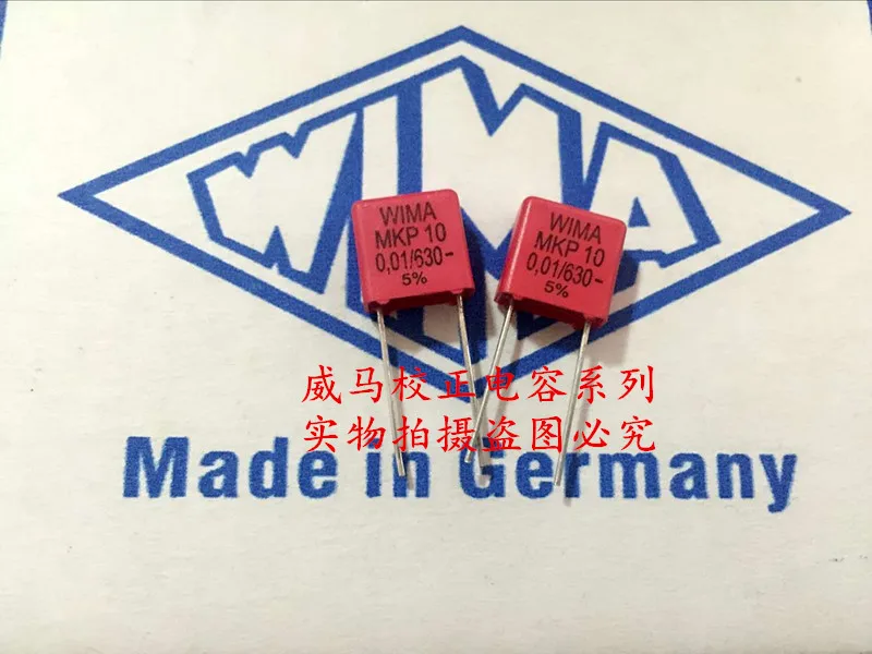 2020 hot sale 10pcs/20pcs Germany WIMA MKP10 630V 0.01UF 630V 103 10nf P: 7.5mm Audio capacitor free shipping