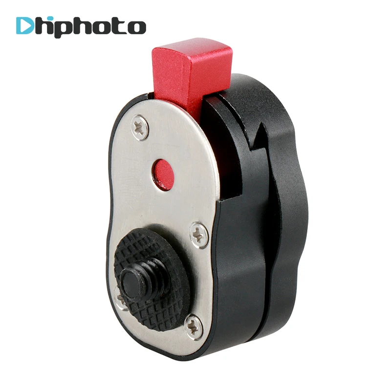 Алюминий Сталь Мини Штатив Quick Release Plate для Камера видеокамера Rig ЖК дисплей