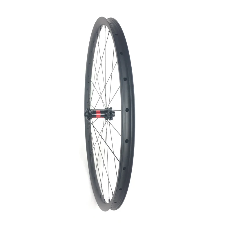1265g свет 29 дюймов MTB XC 30 мм x 22 Асимметричные 29er Углеродные колеса O.L.D 110 15x110 задние