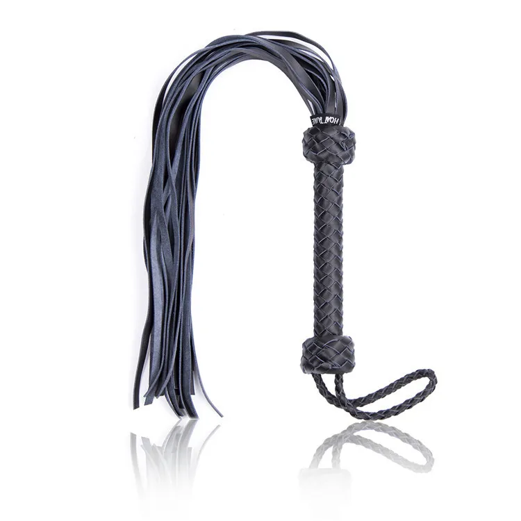 БДСМ бондаж хлыст из натуральной кожи шлепки ручка Фетиш Flogger королева взрослые