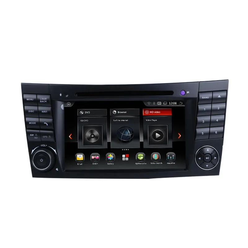 CarExc Android 9 0 OS Octa Core для Benz W211 E класс E240 E260 E280 E300 E320 E350 автомобильный DVD-плеер с GPS