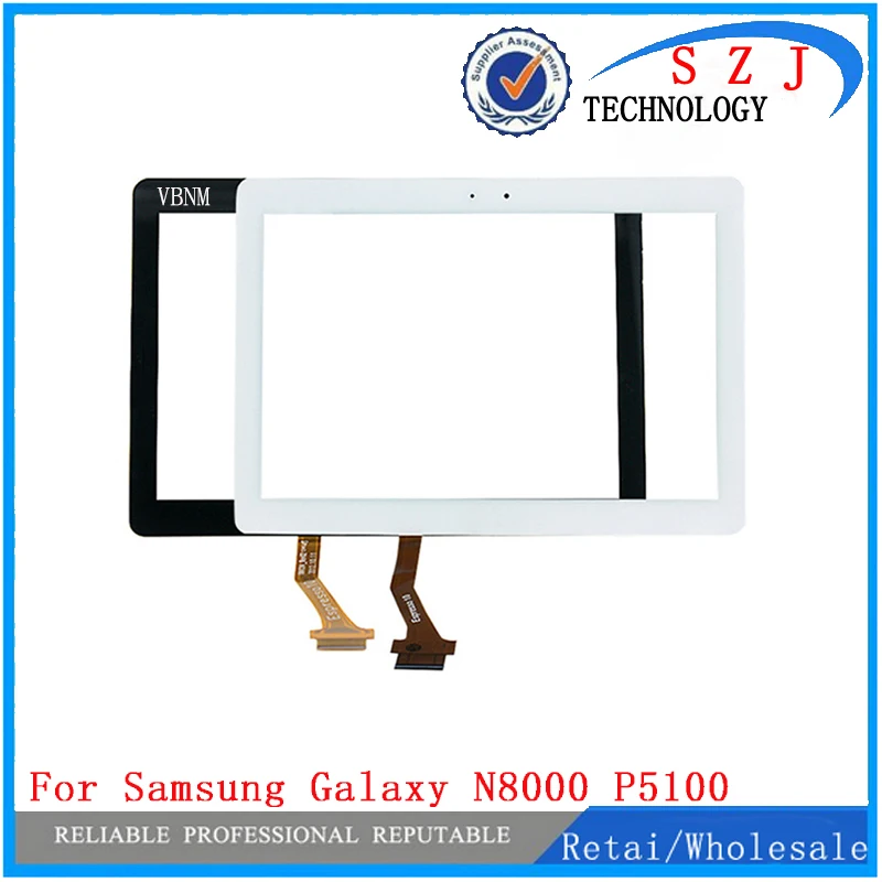 

New 10.1'' inch Replacement For Samsung Galaxy Note N8000 N8010 P5100 Touch Screen Digitizer Assembly For Samsung Front Glass