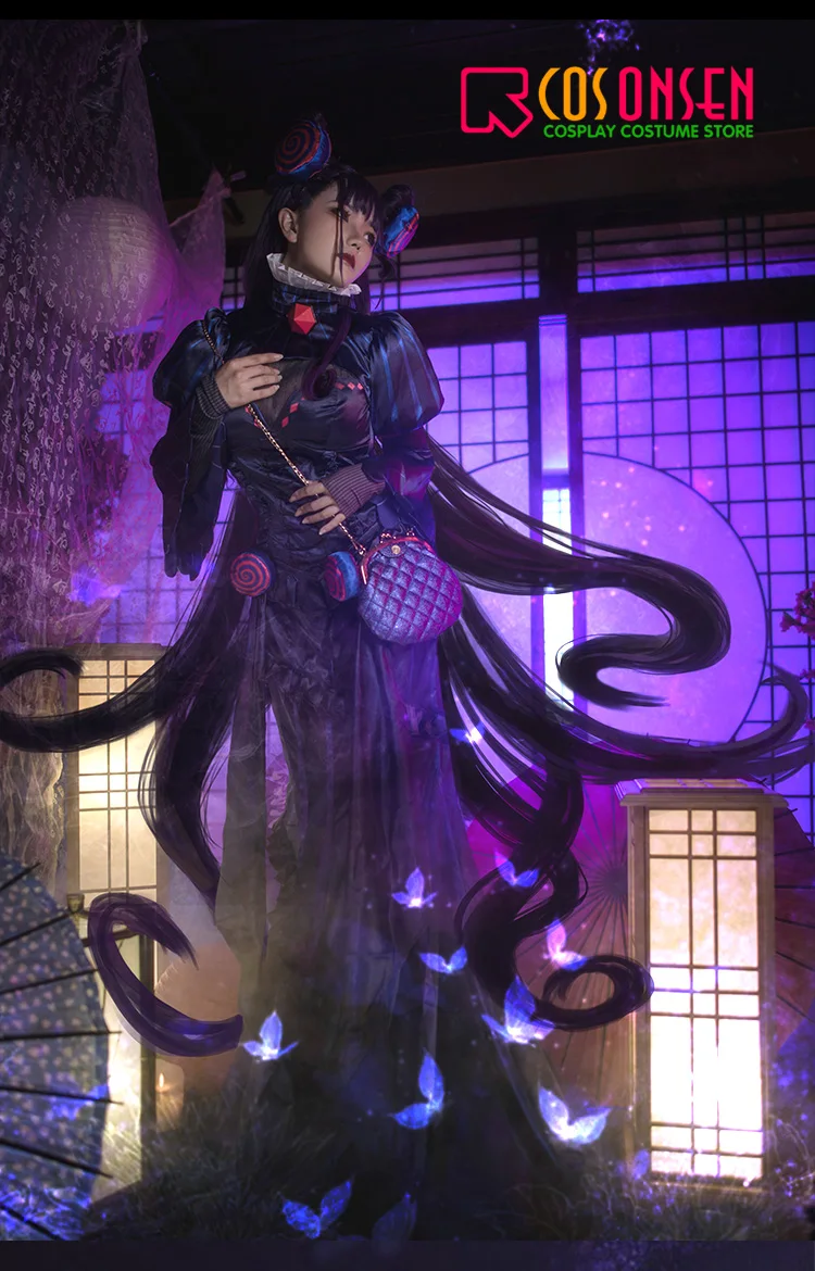 Fate/Grand Order FGO Murasaki Shikibu Stage 2 Косплей Костюм Фантазия заклинателя кимоно косплей ONSEN