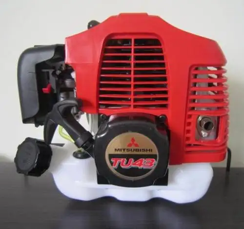 2 тактный бензиновый двигатель Mitsubishi 43CC TU43 резак для щеток живой изгороди|brush cutter