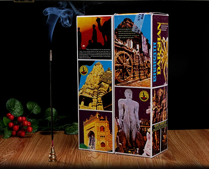 Подлинные Индийские благовония даршанская простая старая башня ручной из