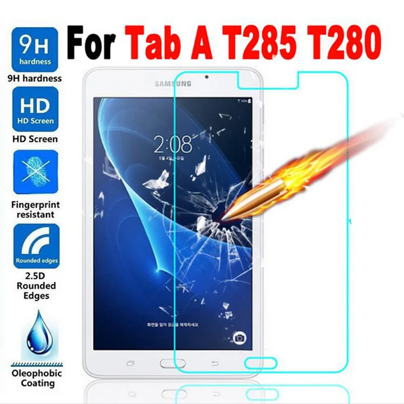 HD Защита экрана для Samsung Galaxy Tab A6 7 0 закаленное стекло A 2016 T280 T285 защита из
