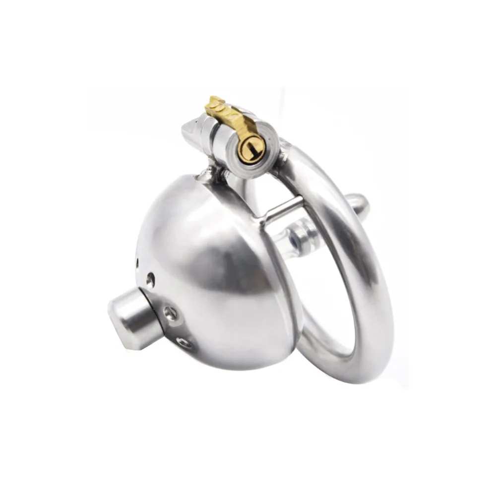 Маленький мужской член из нержавеющей стали устройство для фетиша БДСМ