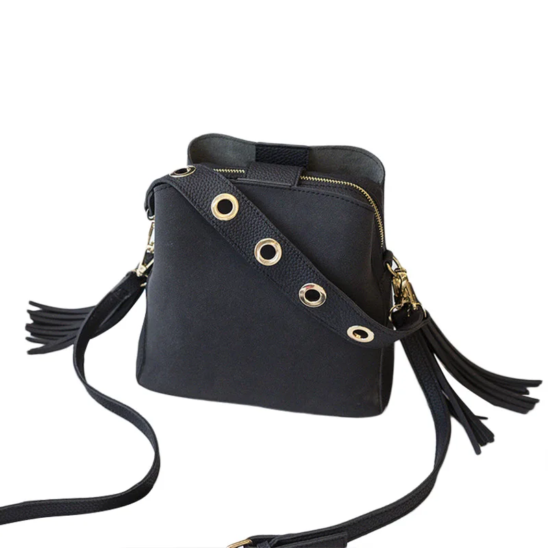 

Woman Shoulder Bag PU Leather Tassels Casual Handbag Travel Messenger Crossbody Bags FA$3 Women bag