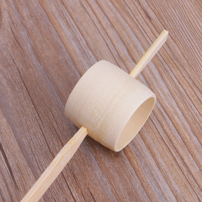 

Bamboo Tea Strainer Infuser Kitchen Filter Mesh Handy Handmade Colander Novelty Tea Tool Gauze Round Kung Fu Tea Gadgets Gift