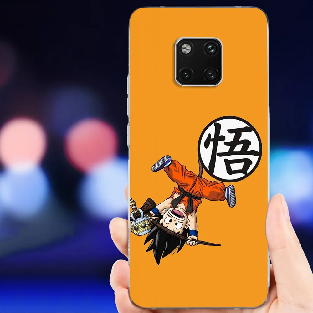 IYICAO kid Goku Dragon ball Мягкий силиконовый чехол для телефона Huawei Mate 10 20 Lite Pro Nova 2 2i 3 3i 4 TPU