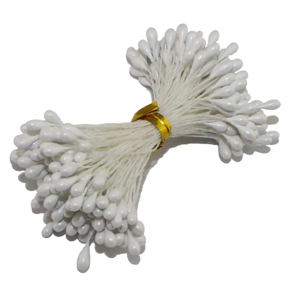 3mm pearl 144PCS CCINEE белый цвет цветок тычинки розы 1 мм/3 мм/5 мм для украшения торта/ремесла/нейлон цветок DIY подарок аксессуары - Цвет: 3mm pearl 144PCS