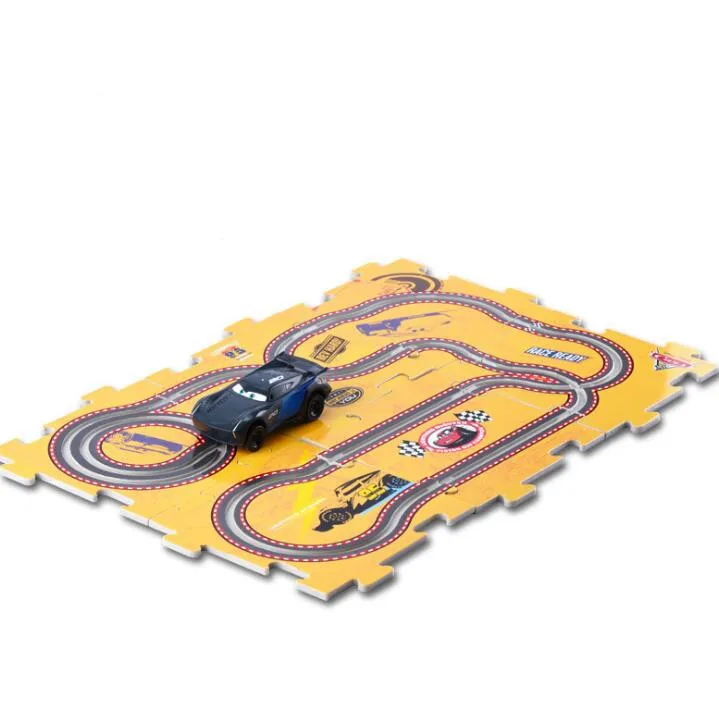 Disney Pixar car3 электрический трек игрушечный автомобиль Молния Маккуин Джексон race