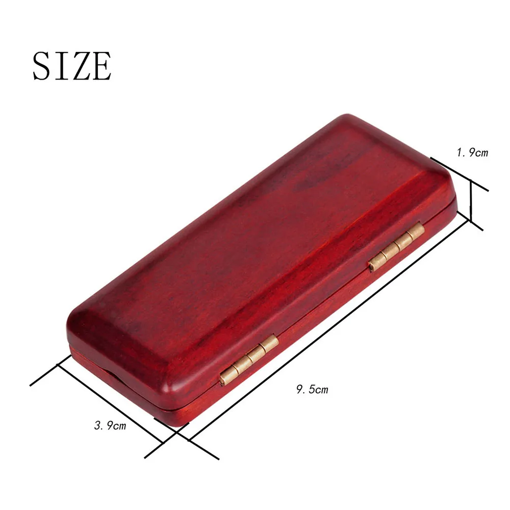 Деревянный Oboe Reed чехол из цельного дерева держатель коробка кленового для 2шт Reeds