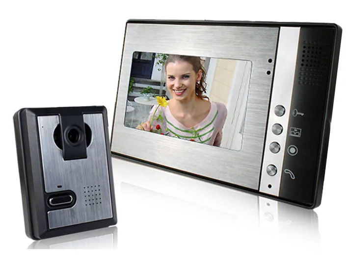 

7" COLOR wired Video Door Phone ,Ultra-thin design, night vision function